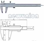 Vernier caliper Art.No.NU05556