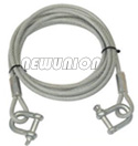 Steel wire towing rope Art.No.NU01083
