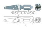 Hinge hasp and staple Art.No.NU04364