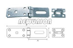 Heavy duty hasp and  staple Art.No.NU04366