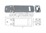 Hasp and staple Art.No.NU04368