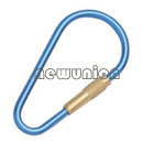 aluminum snap hook with brass screw Art.No.NU05135