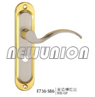 Z7 zinc alloy handle lock Art.No.NU00800