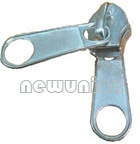 Non-lock slider with two puller Art.No.NU06242