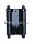 Double action spring hinge